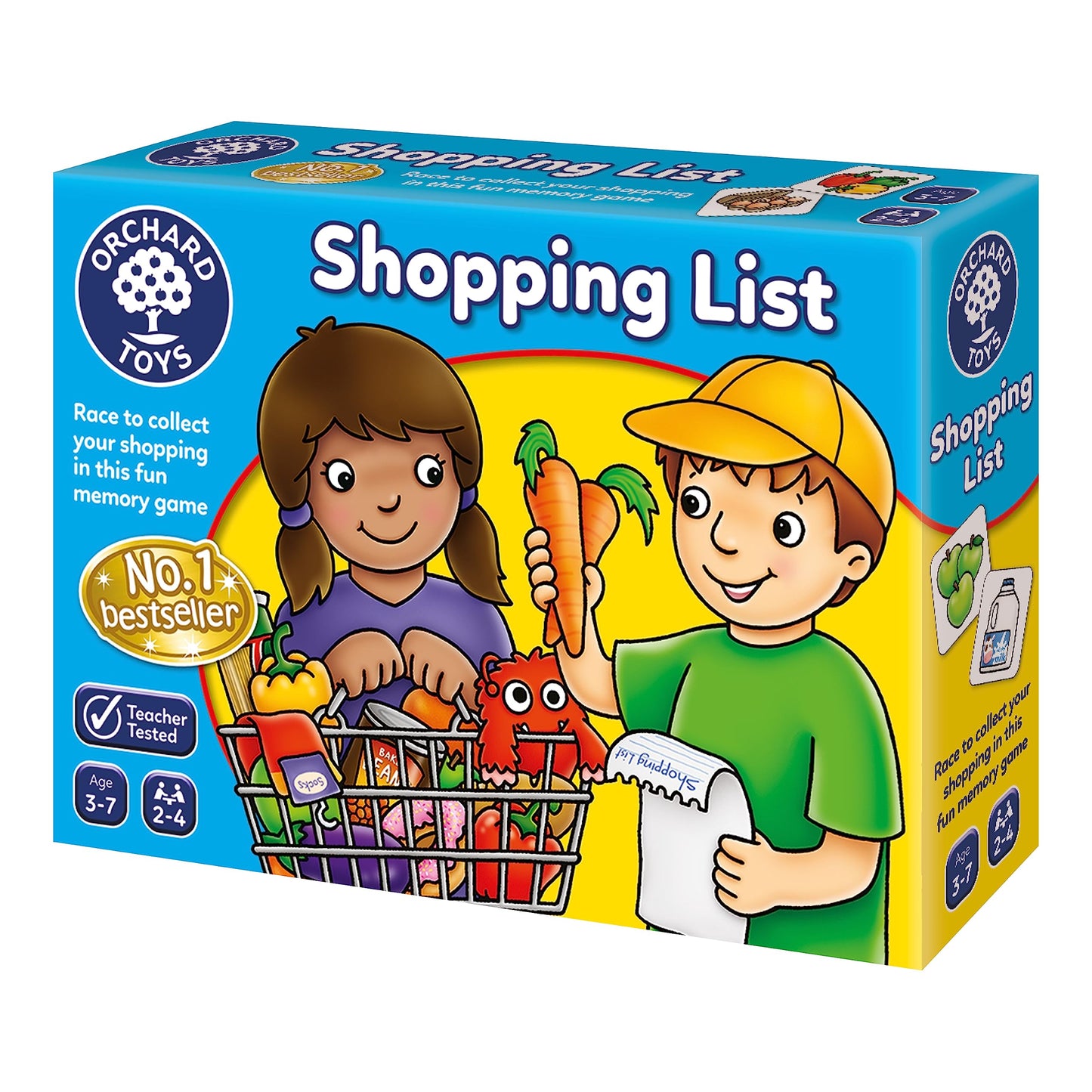 Orchard Toys Shopping List – Educational Memory Game (Ages 3-7) | Home Learning