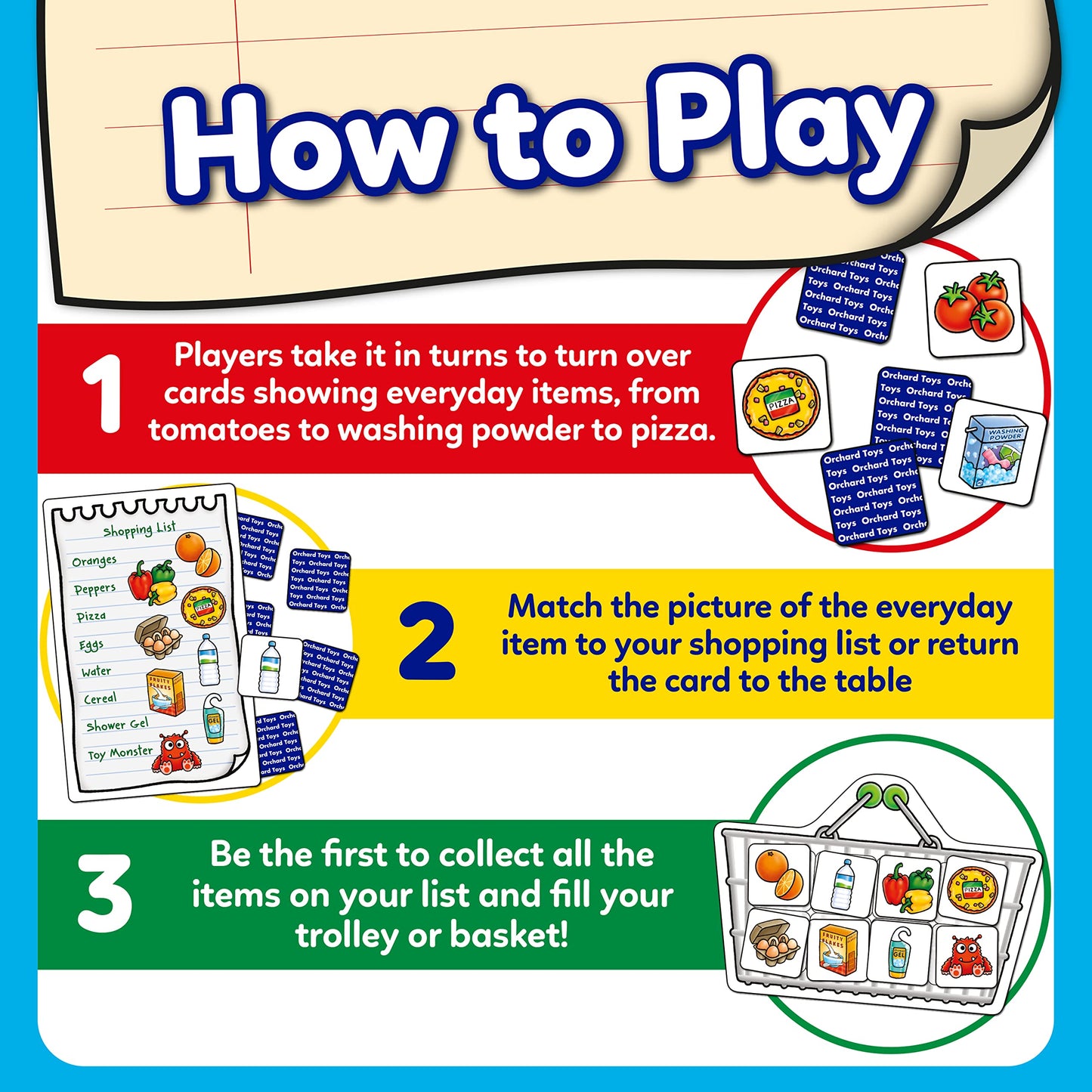 Orchard Toys Shopping List – Educational Memory Game (Ages 3-7) | Home Learning