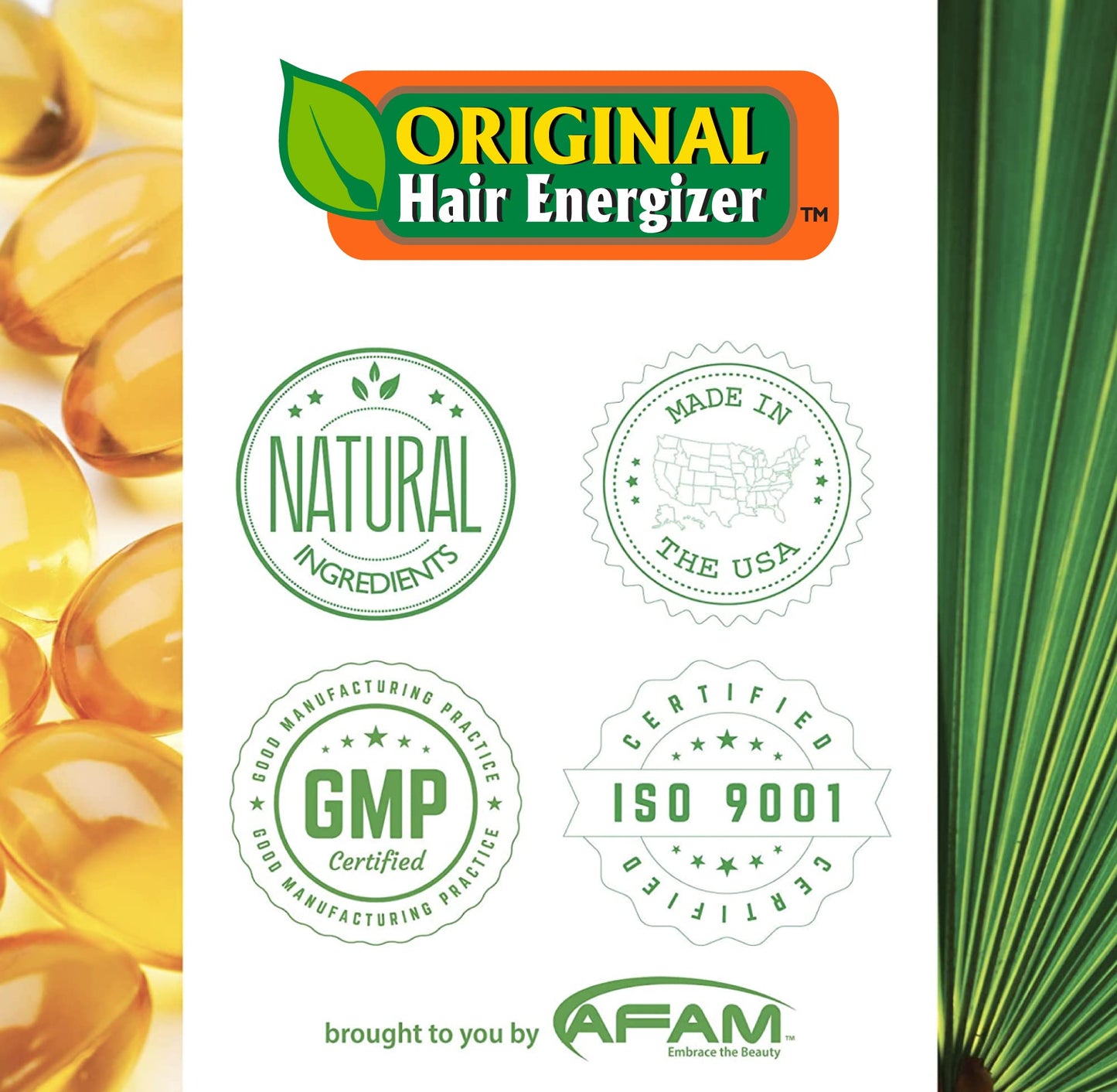 Organic Hair Energizer 2-in-1 Hair Growth Shampoo & Conditioner (13 oz each)