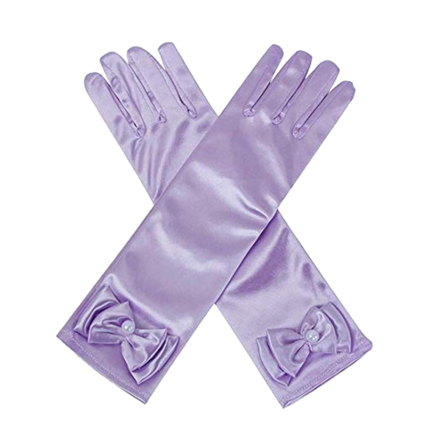 Orgrimmar Princess Dress Up Kit (Purple) — Gloves, Tiara, Wand, Necklace & Earrings