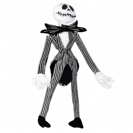 Originalidad Nightmare Before Christmas Jack Skellington Plush Doll – 20-Inch Pumpkin King