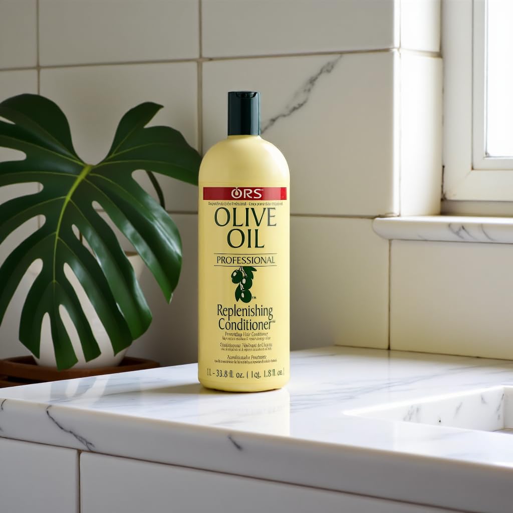 ORS Olive Oil Professional Replenishing Conditioner 33.8 oz Pack of 2