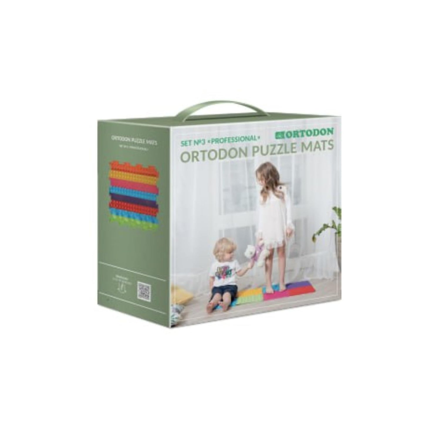 OrthoDon Massage Sensory Mat Module Game Mat – Orthopedic Puzzle Floor Mats for Kids & Adults