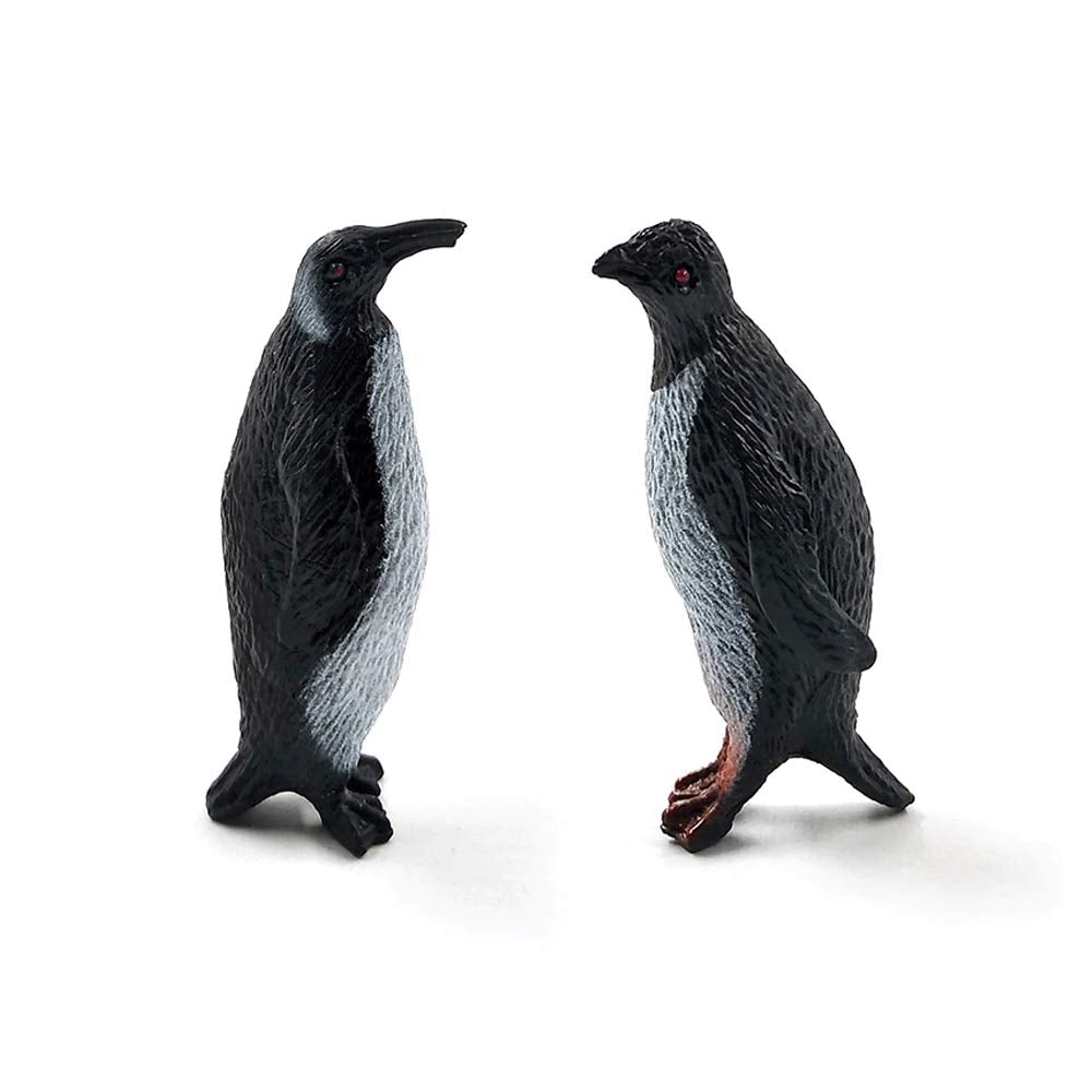 ORZIZRO 16Pcs Penguin Figurines – Realistic Ocean Animal Toys for Kids