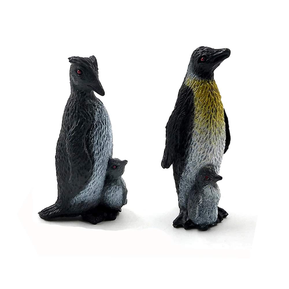 ORZIZRO 16Pcs Penguin Figurines – Realistic Ocean Animal Toys for Kids