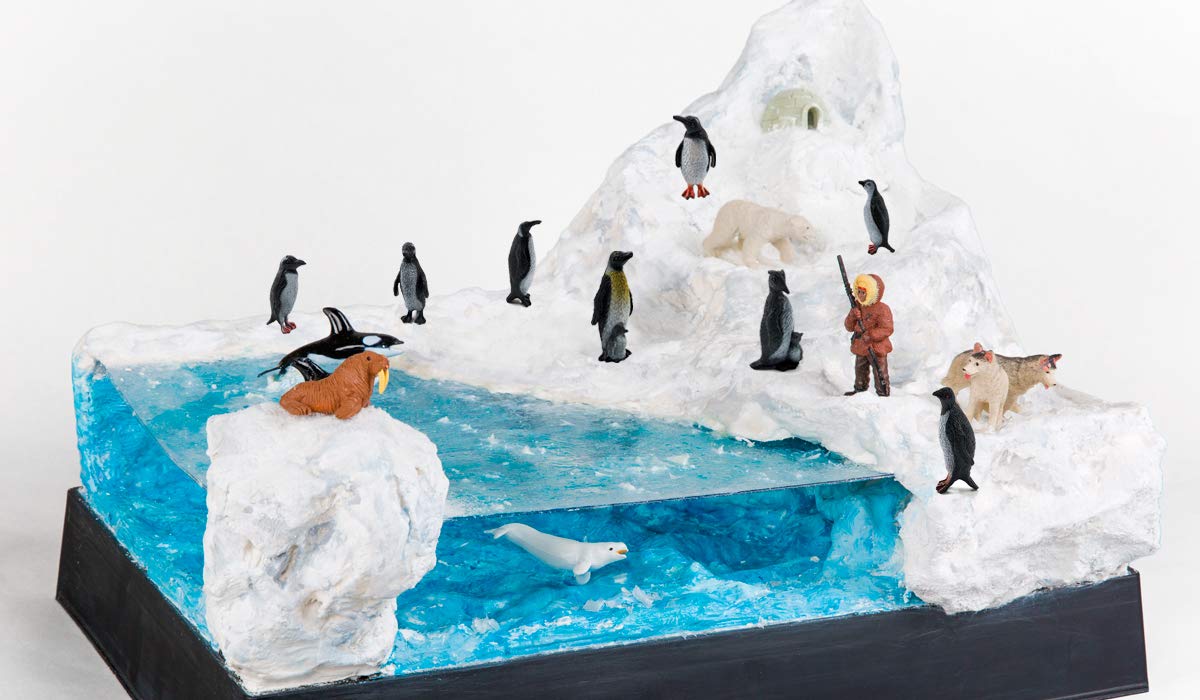 ORZIZRO 16Pcs Penguin Figurines – Realistic Ocean Animal Toys for Kids