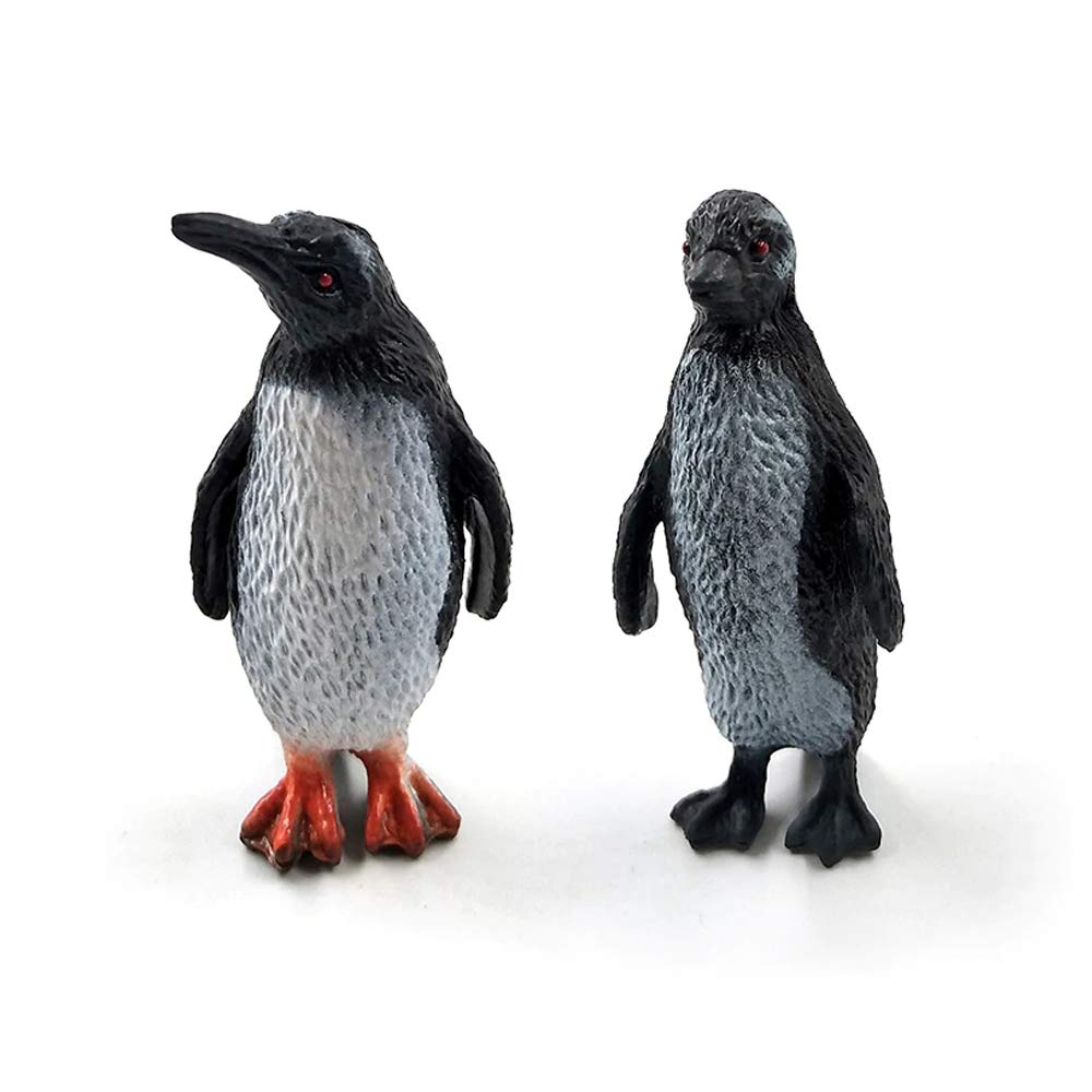 ORZIZRO 16Pcs Penguin Figurines – Realistic Ocean Animal Toys for Kids