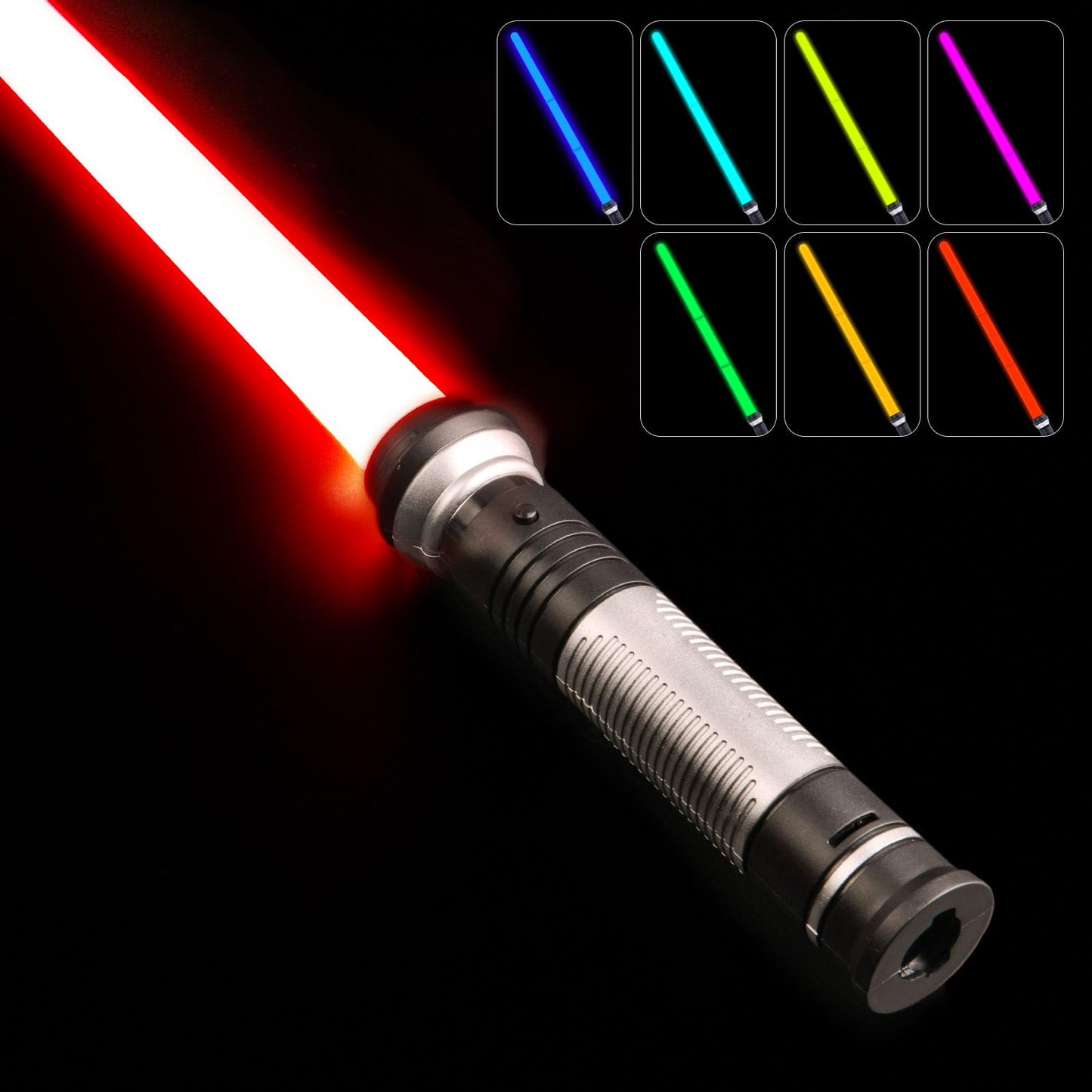 OSDUE Light Up Saber with Sound – 7-Color Retractable LED Lightsaber for Kids & Cosplay
