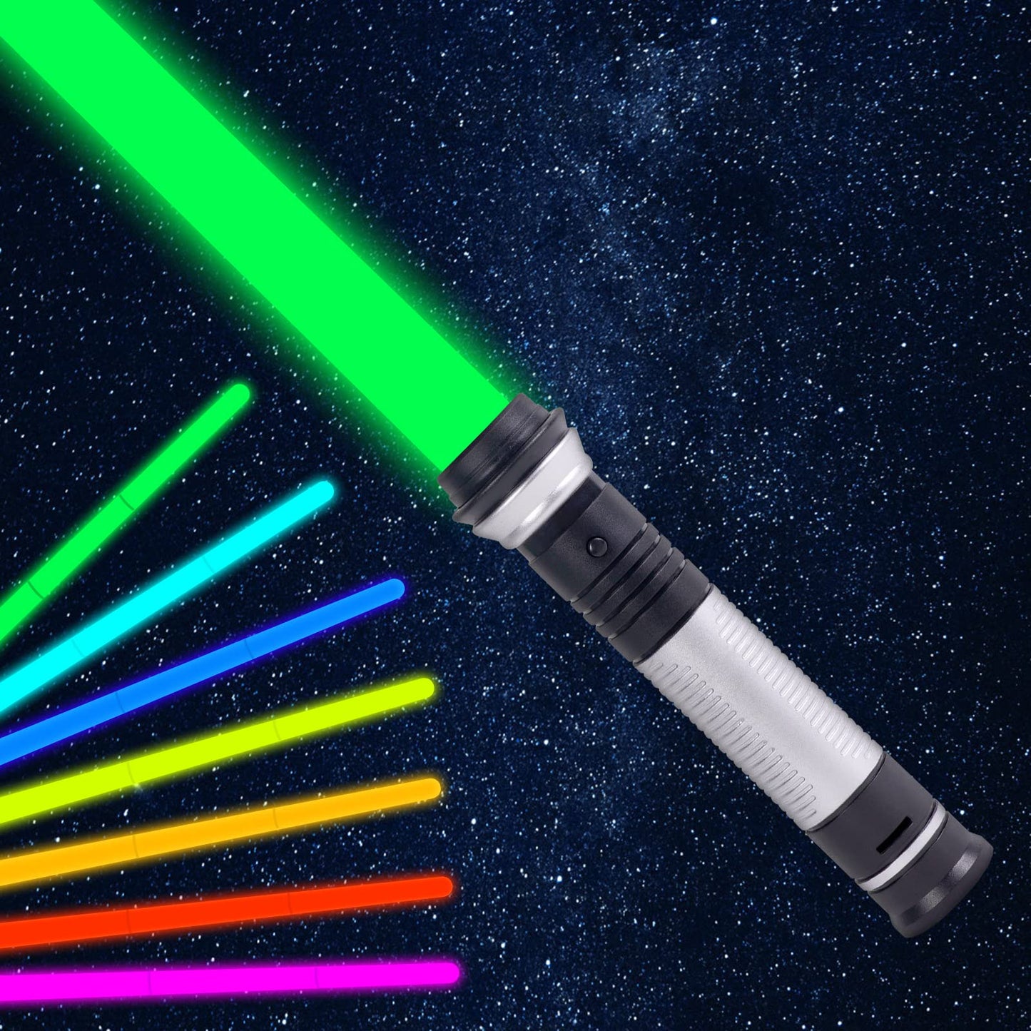 OSDUE Light Up Saber with Sound – 7-Color Retractable LED Lightsaber for Kids & Cosplay