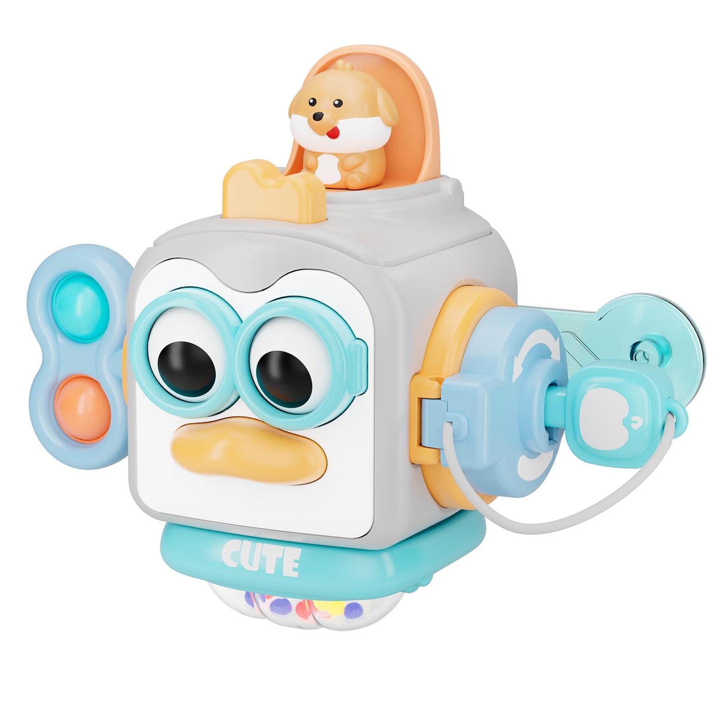 OSIMILY Montessori Busy Cube: Sensory & Fine Motor Toys for 1-Year-Olds