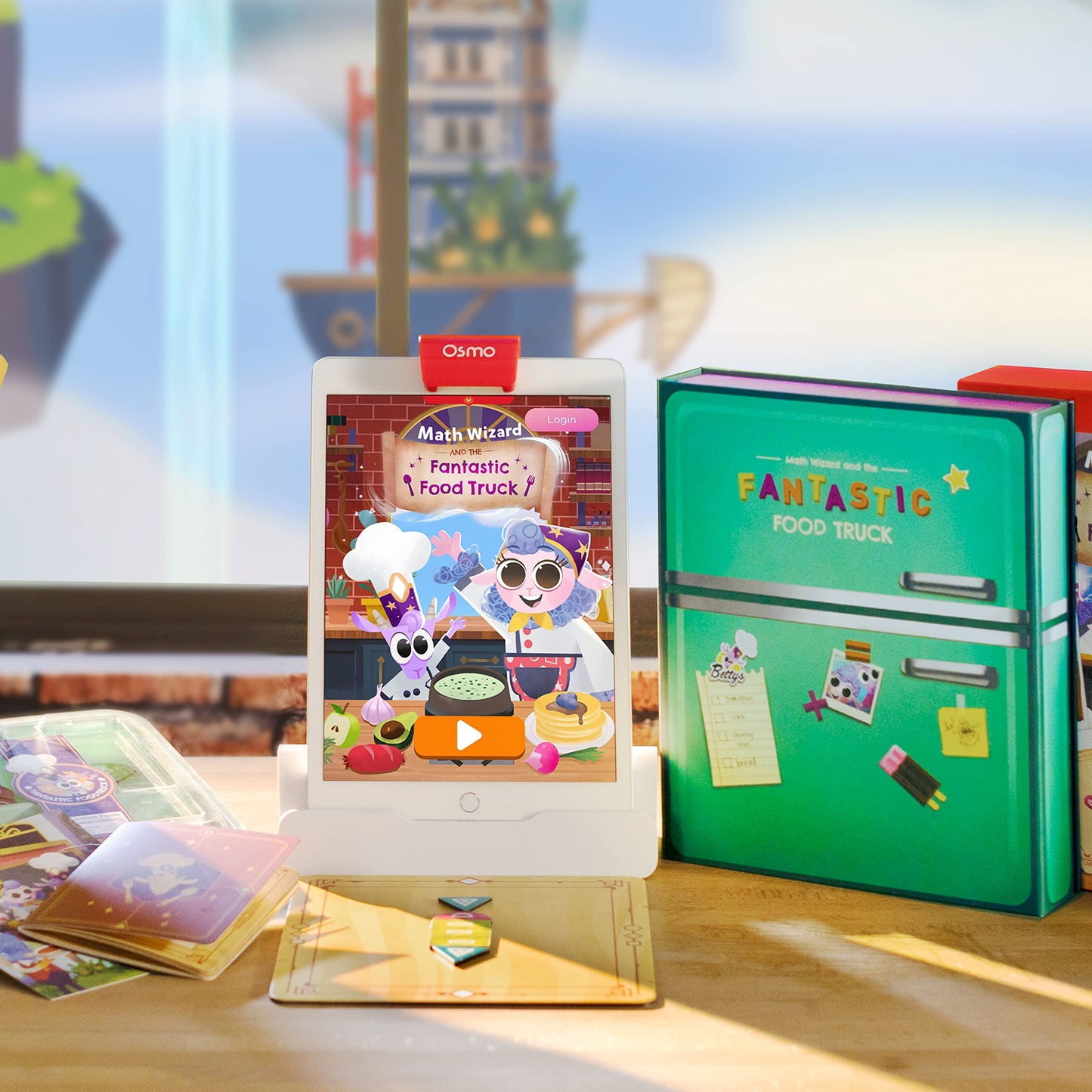 Osmo Math Wizard & the Fantastic Food Truck Co. - Geometry STEM Toy for Kids 6-8