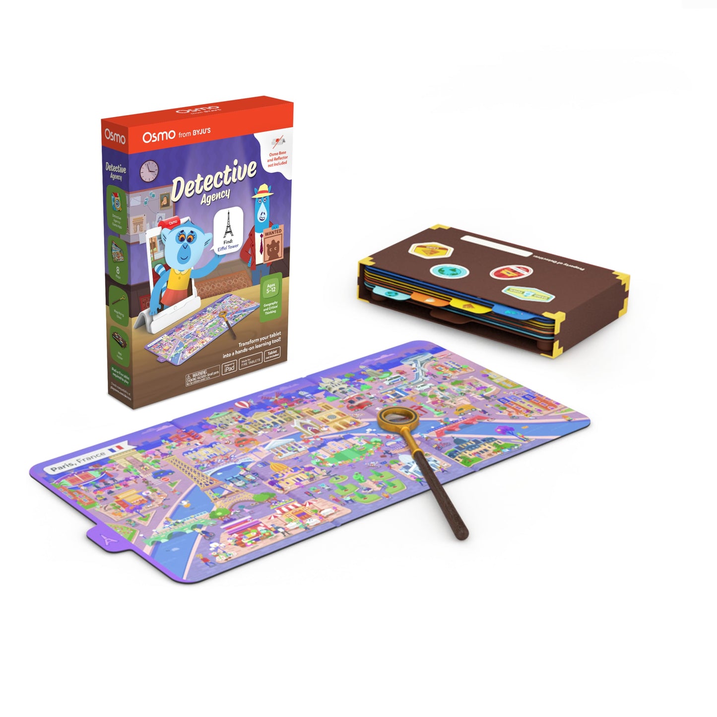 Osmo Detective Agency – Educational Mystery Game for Ages 5-12 | Geography & Culture Learning
