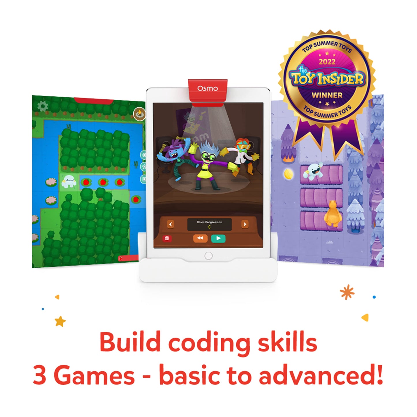 Osmo Coding Starter Kit for iPad – Learn to Code (Ages 5-10+)