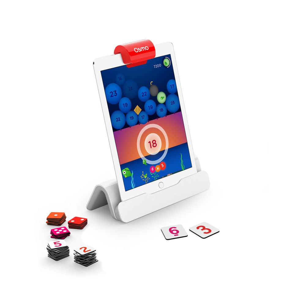Osmo Genius Numbers: Hands-On Math Game for iPhone, iPad & Fire Tablet (Ages 6-10)