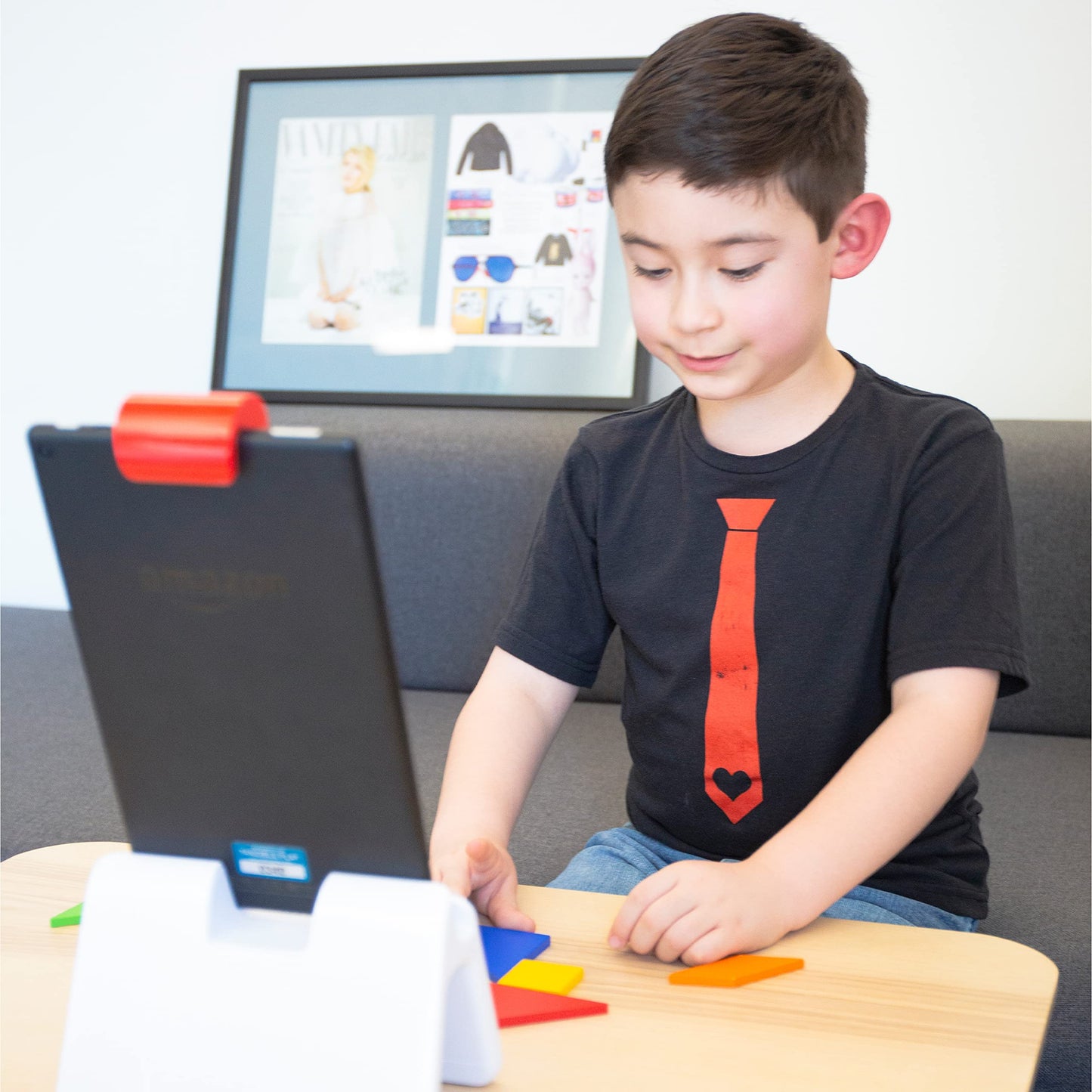 Osmo Genius Starter Kit for Fire Tablet – 7 Educational Games for Ages 6-10 (Amazon Exclusive)