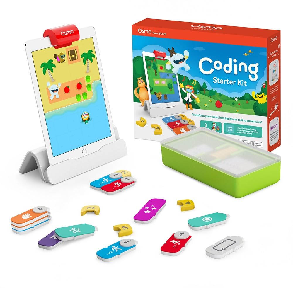 Osmo Coding Starter Kit for iPad – Learn to Code (Ages 5-10+)