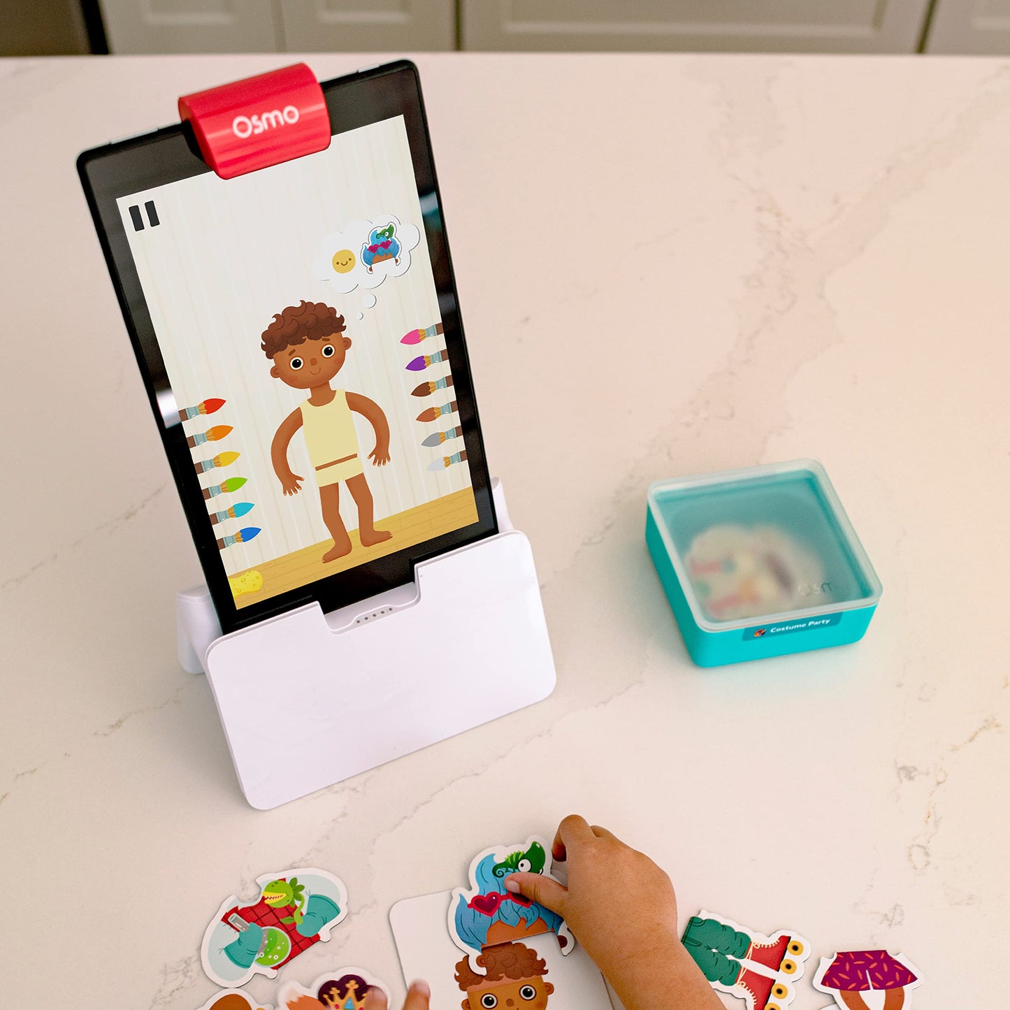 Osmo Little Genius Starter Kit for Fire Tablet – 4 Learning Games for Preschool (Ages 3-5)