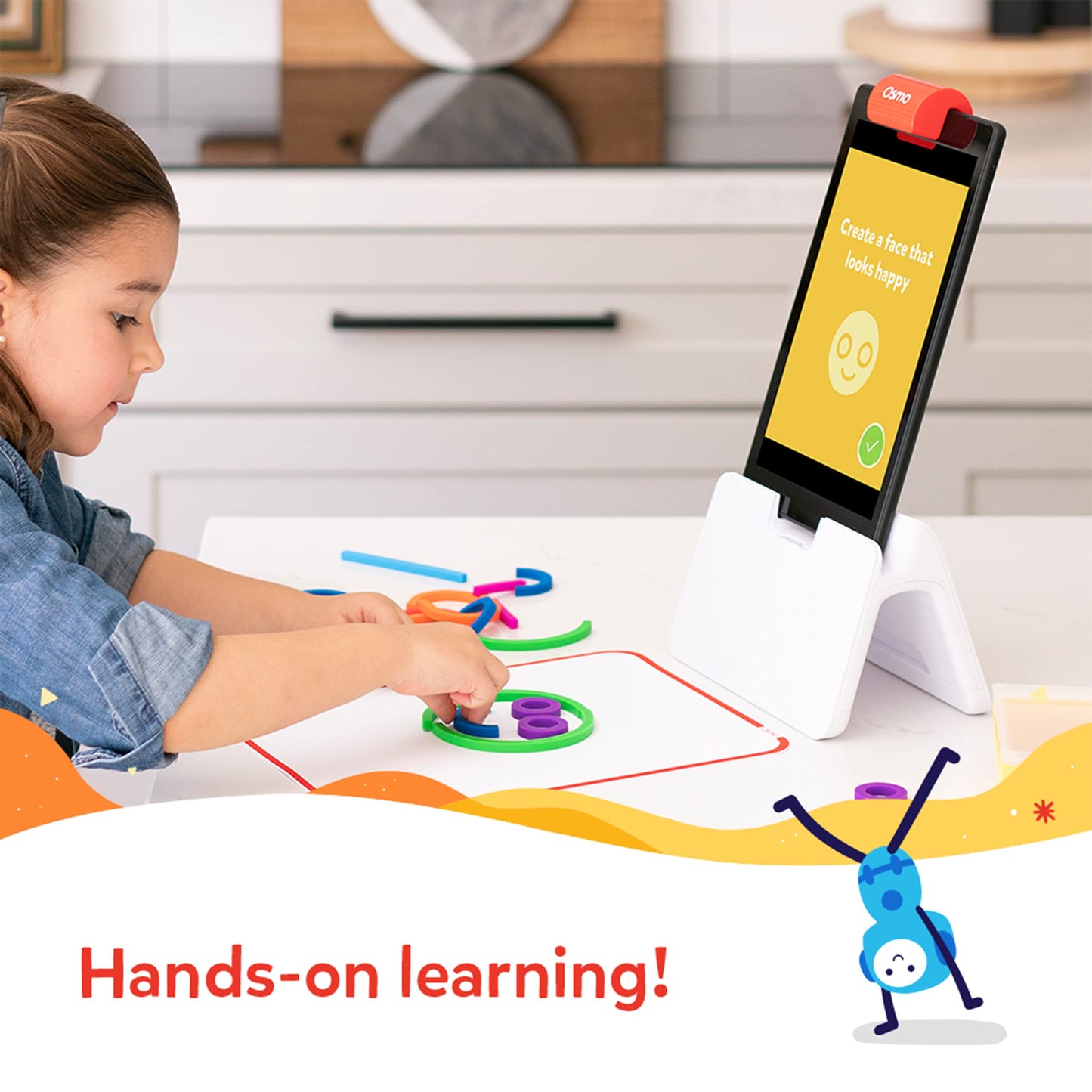 Osmo Little Genius Starter Kit for Fire Tablet – 4 Learning Games for Preschool (Ages 3-5)