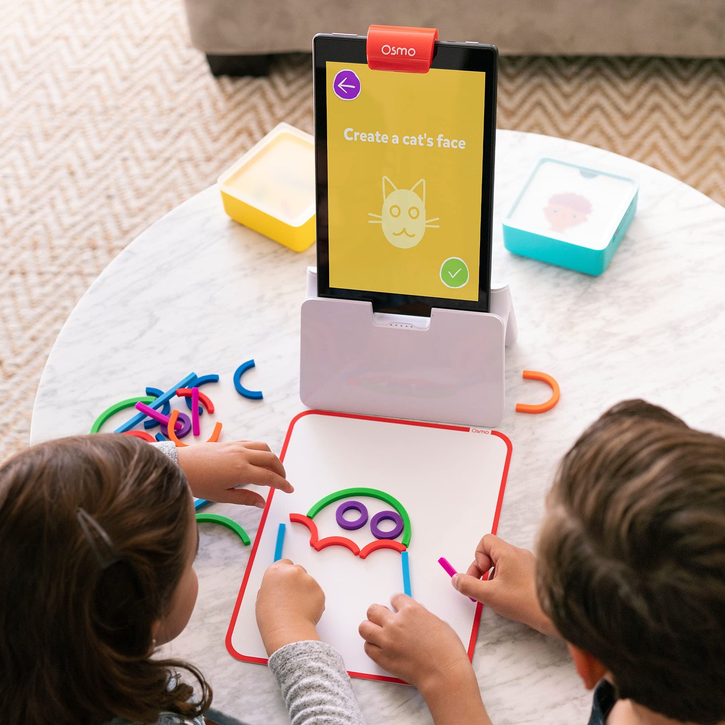 Osmo Little Genius Starter Kit for Fire Tablet – 4 Learning Games for Preschool (Ages 3-5)