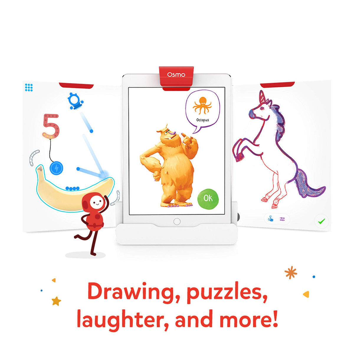Osmo Monster – Bring Drawings to Life on iPhone, iPad or Fire Tablet | Educational STEM Toy for Kids Aged 5–10