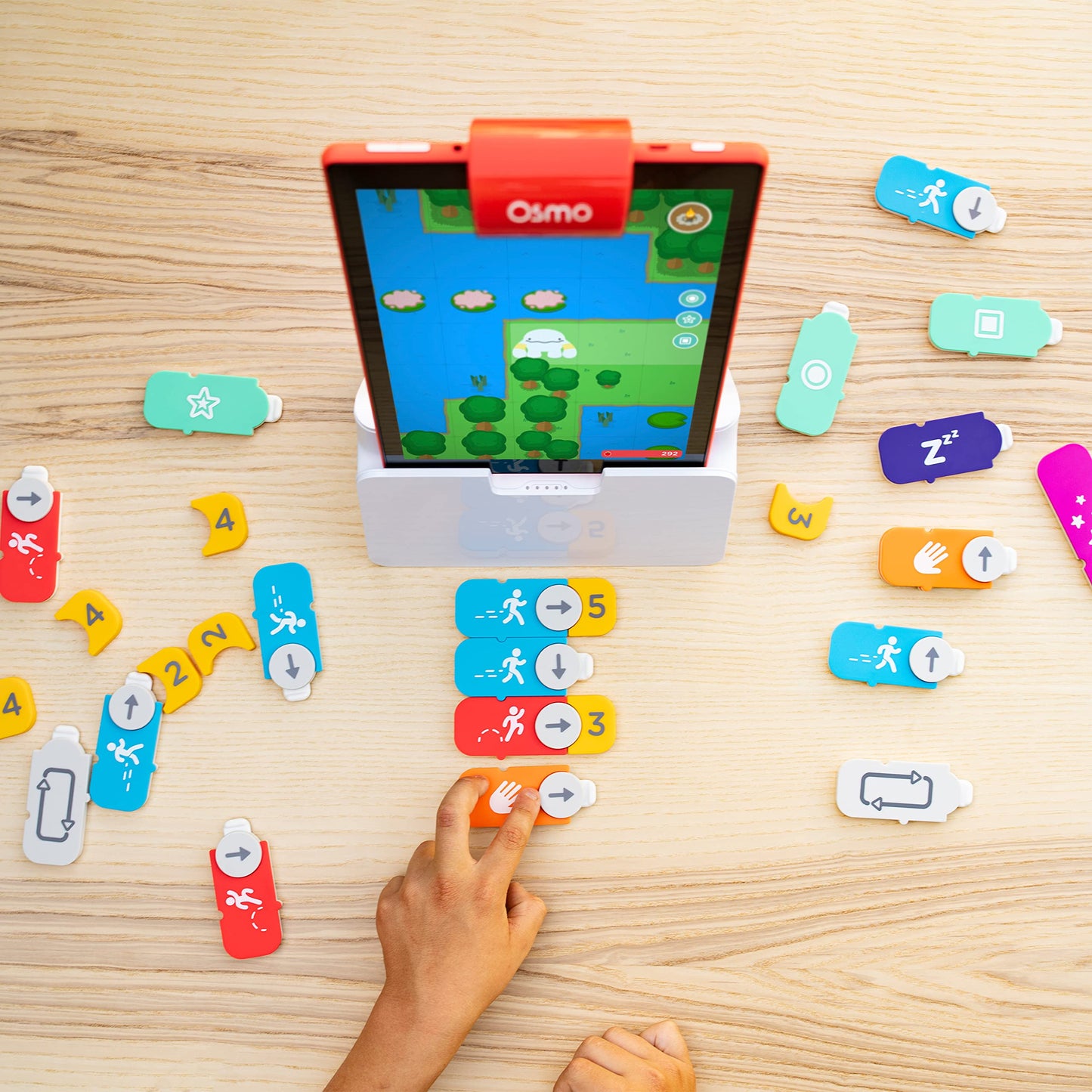 Osmo Coding Starter Kit for Fire Tablet – Learn to Code with Awbie, Jam & Duo | Ages 5-10+