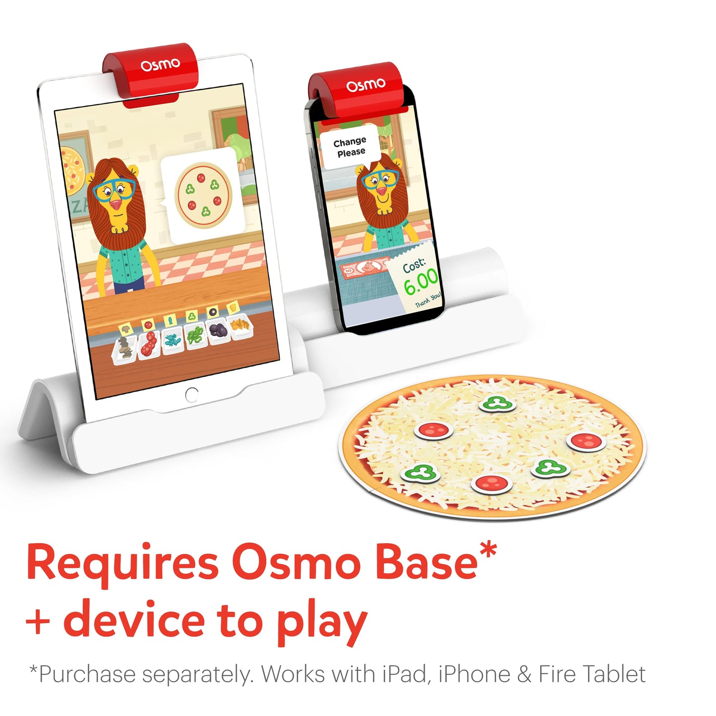 Osmo Pizza Co. – Interactive Math & Communication Game for Ages 5-12 | STEM Toy
