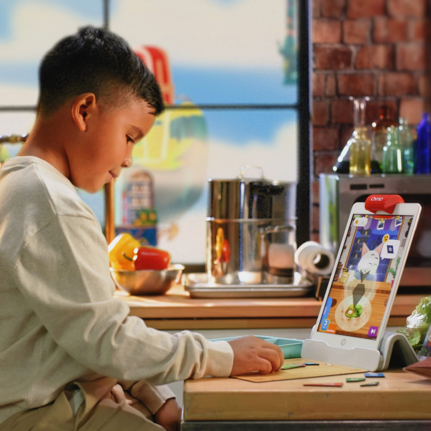Osmo Math Wizard & the Fantastic Food Truck Co. - Geometry STEM Toy for Kids 6-8