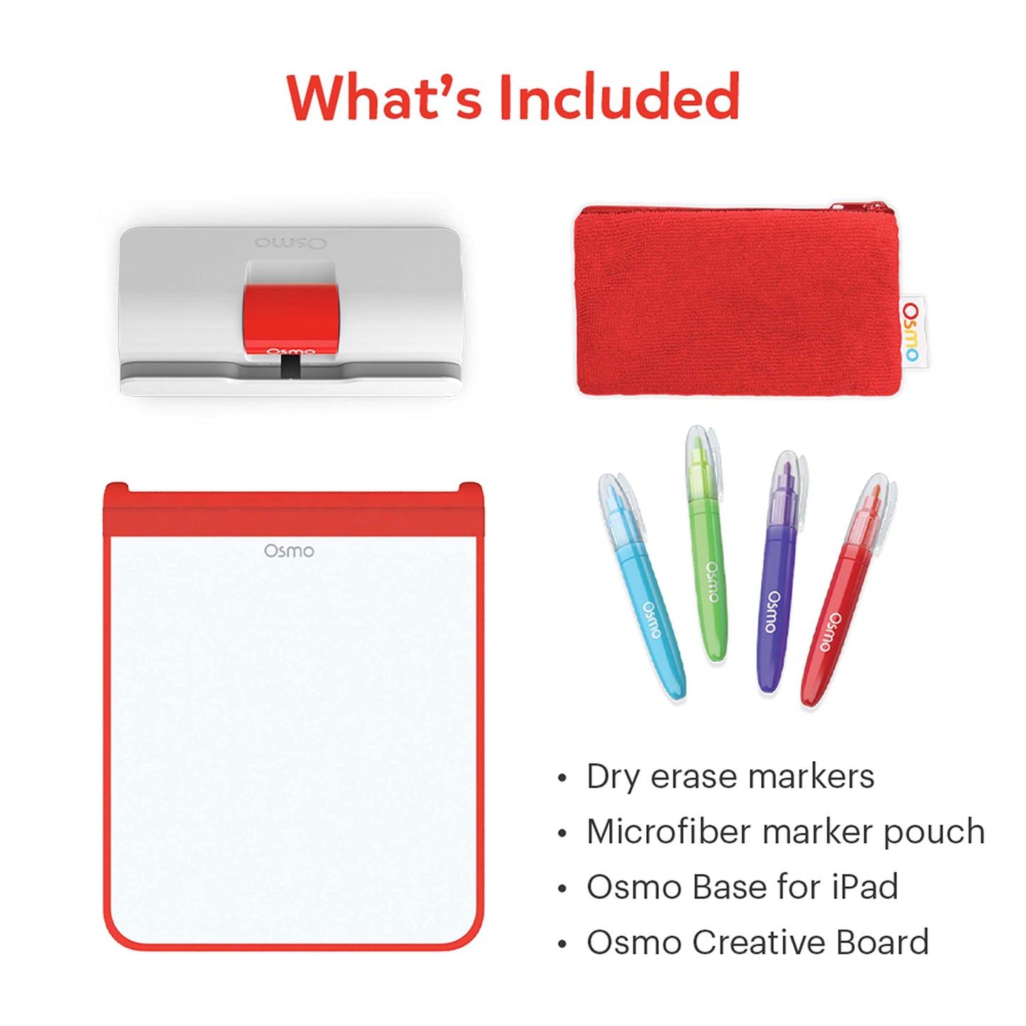 Osmo Creative Starter Kit for iPad — 3 Educational Games + Base Included | STEM Learning Toy for Kids 5-10