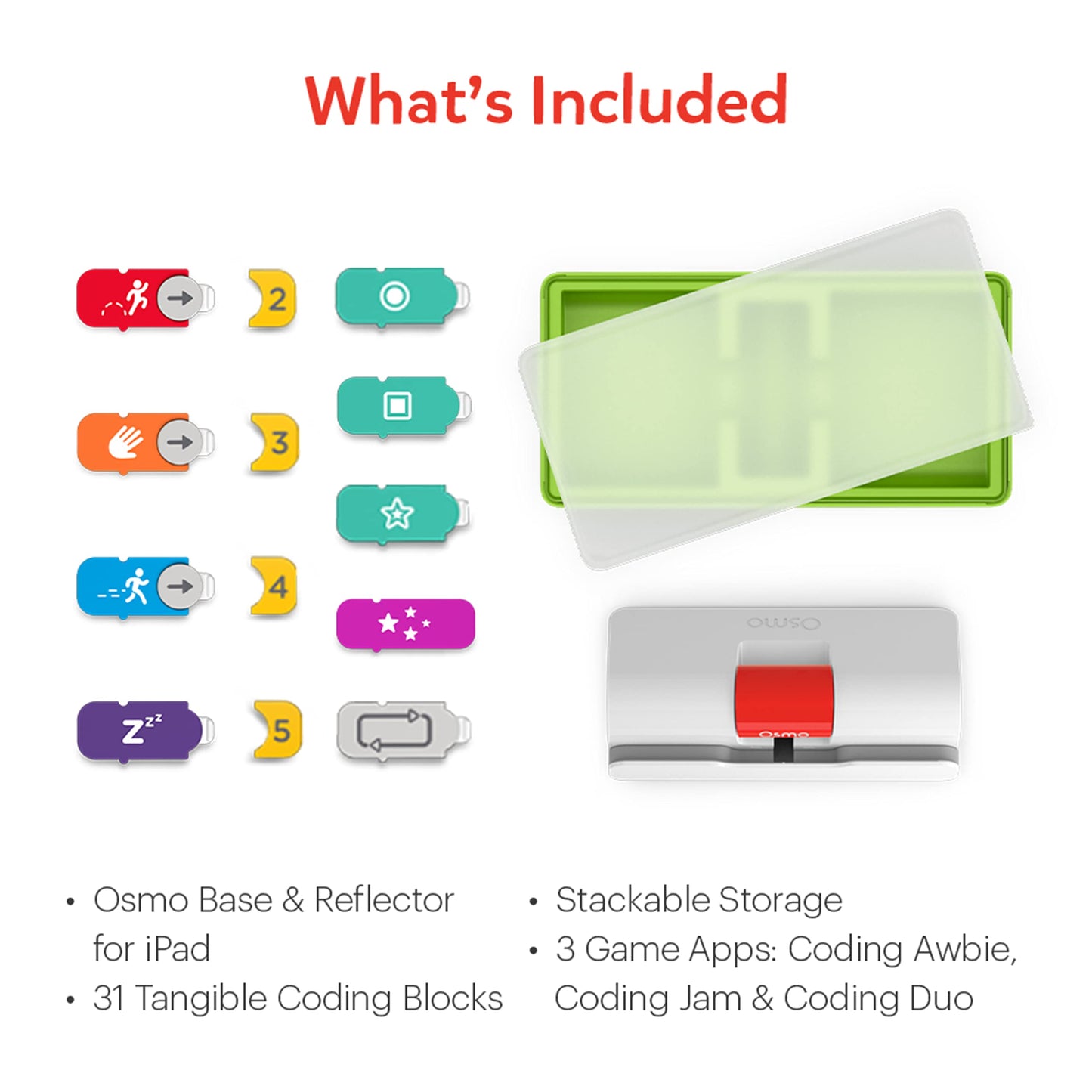 Osmo Coding Starter Kit for iPad – Learn to Code (Ages 5-10+)