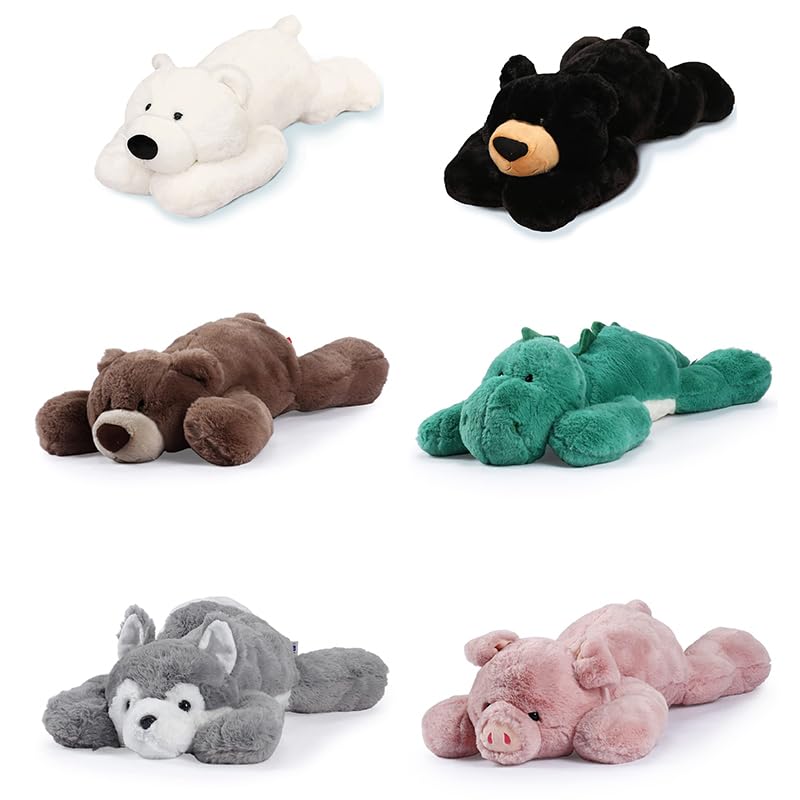 OSOCU Weighted Husky Plush Heating Pad with Lavender & Tourmaline