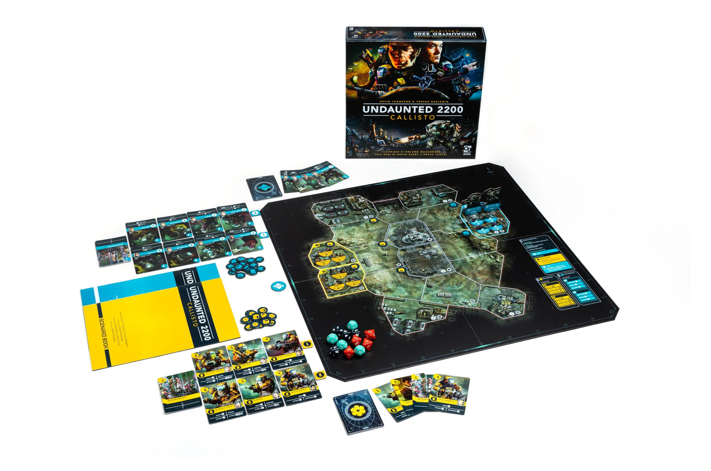 Osprey Games Undaunted 2200: Callisto – Standalone Sci-Fi Deck-Building Wargame