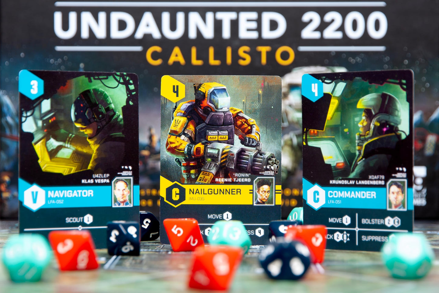 Osprey Games Undaunted 2200: Callisto – Standalone Sci-Fi Deck-Building Wargame