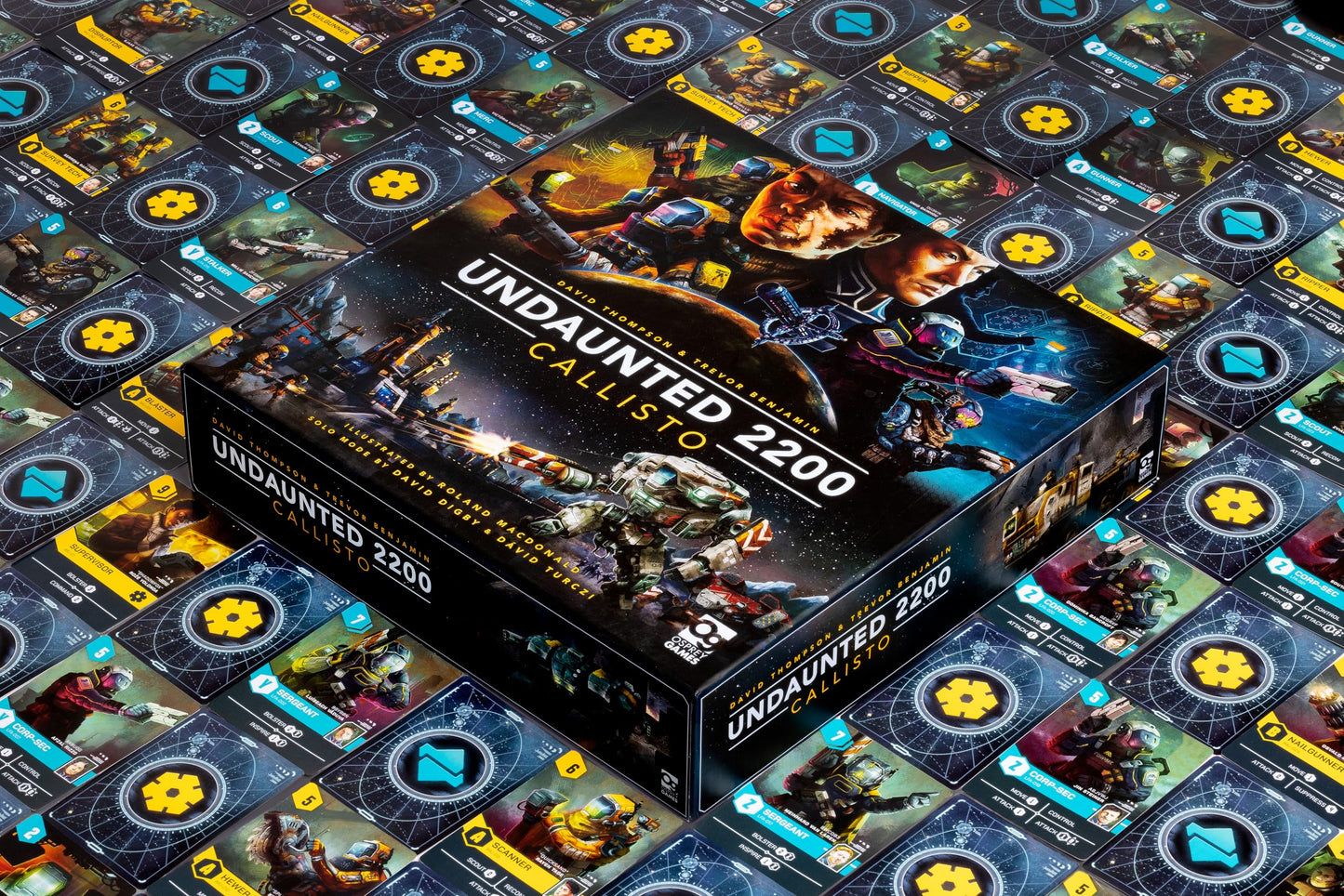 Osprey Games Undaunted 2200: Callisto – Standalone Sci-Fi Deck-Building Wargame