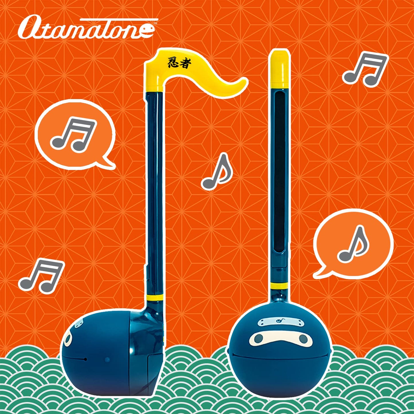 Otamatone Classic Ninja – Officially Licensed Japanese Character Electronic Musical Instrument