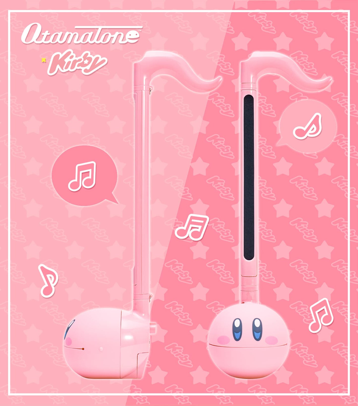 Otamatone Kirby Pink Star Hero – Portable Japanese Musical Instrument by Maywa Denki