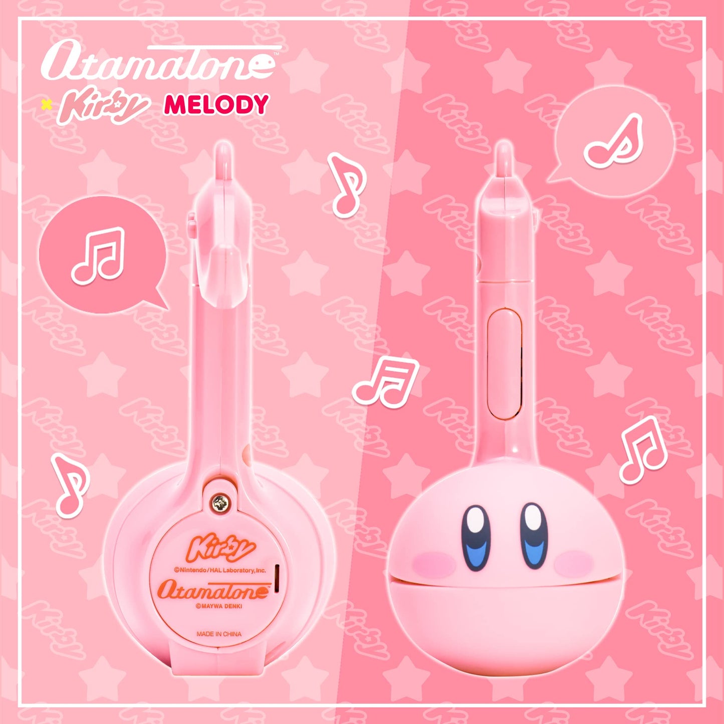 Otamatone Melody Kirby Edition – Special Kirby Toy by Otamatone | Portable Musical Synthesizer