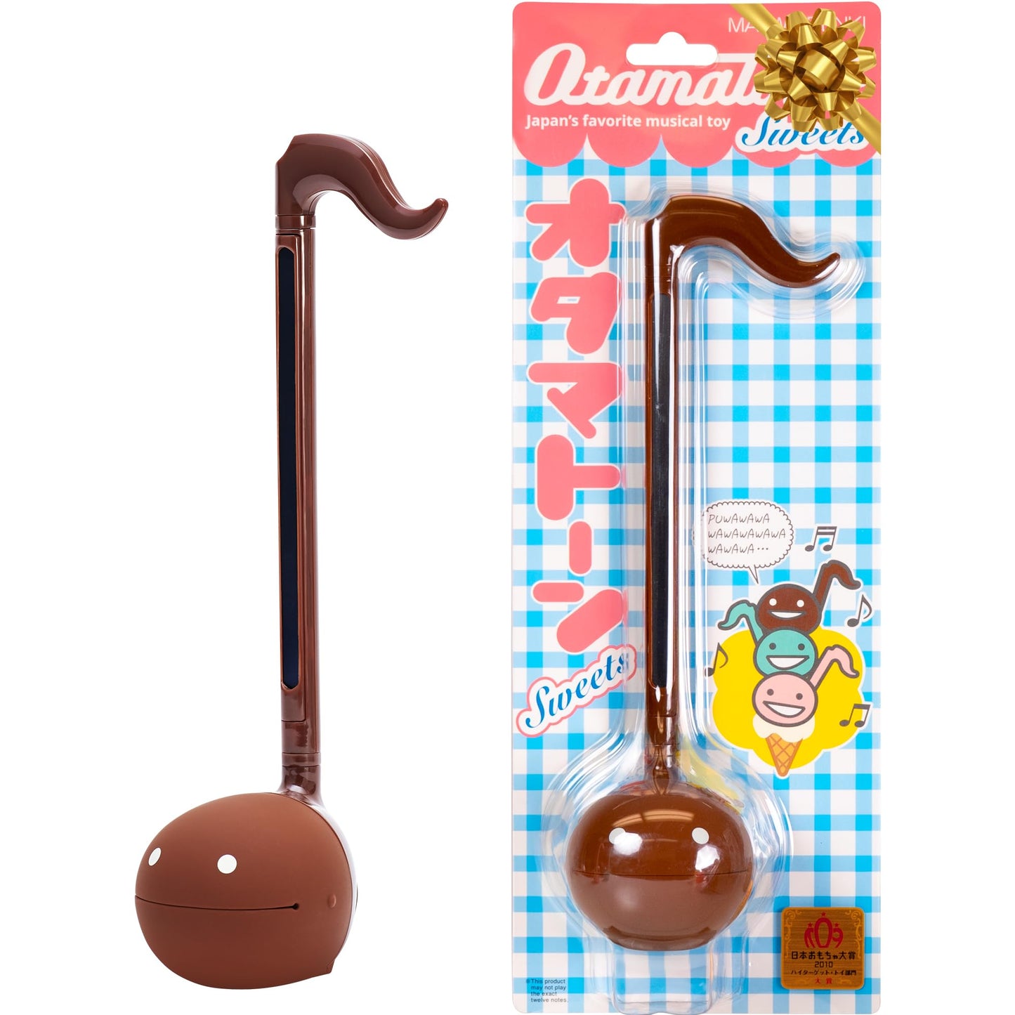 Otamatone Sweets Edition – Portable Japanese Electronic Musical Instrument (Chocolate)