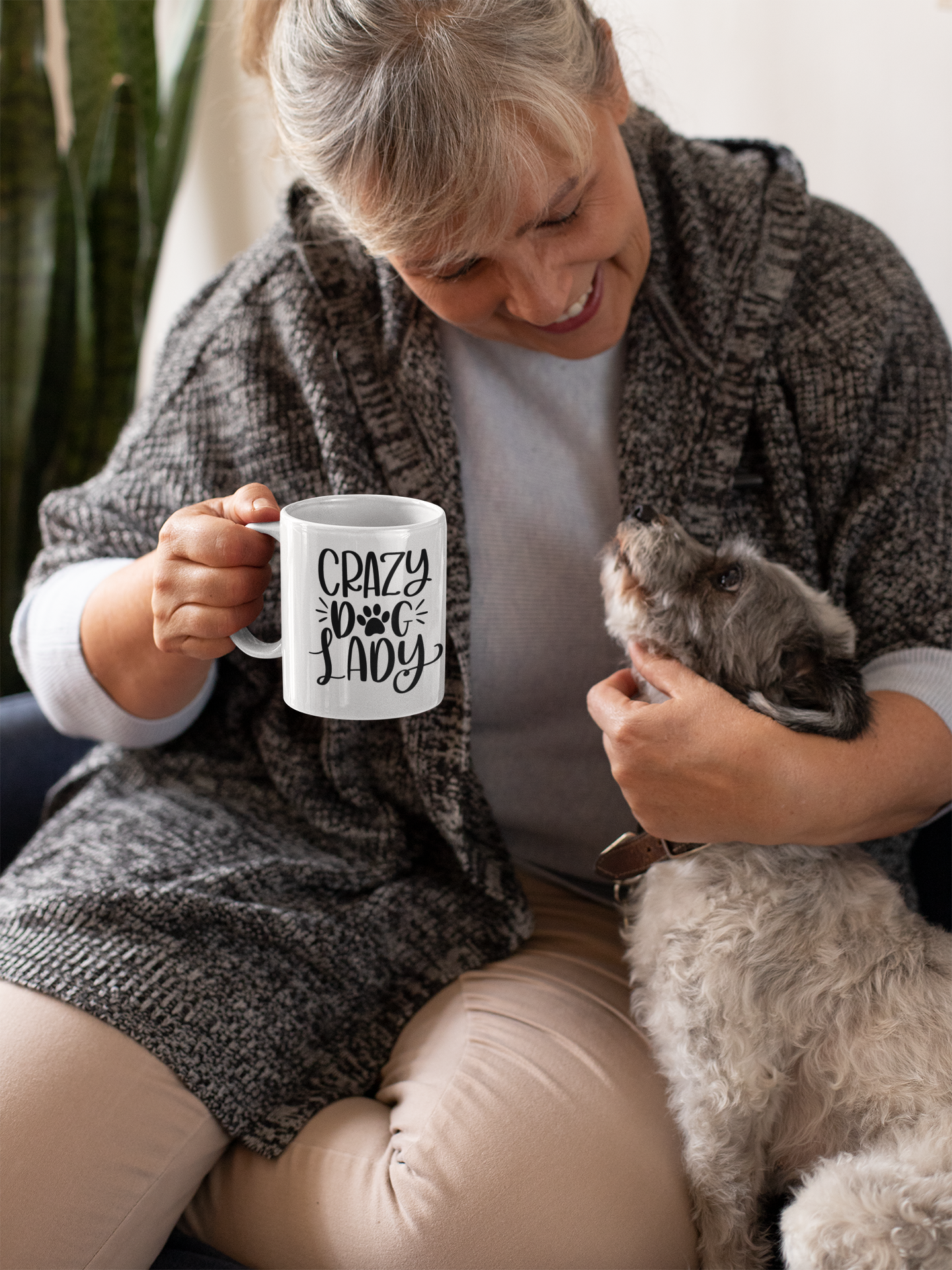 Crazy Dog Lady Dog Mom Mug