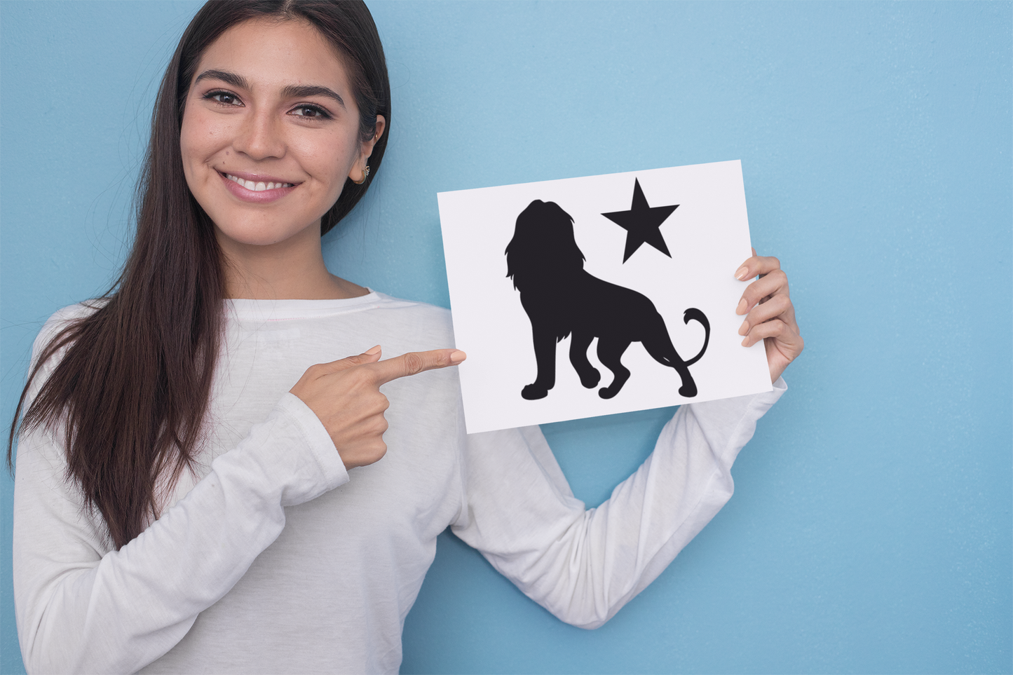 Star Lion Sticker