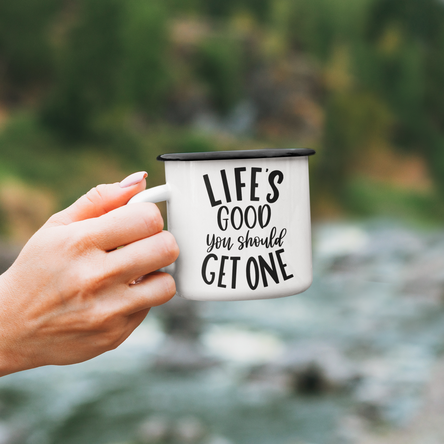 Lifes Good You Should Get One Sarcastic Mug