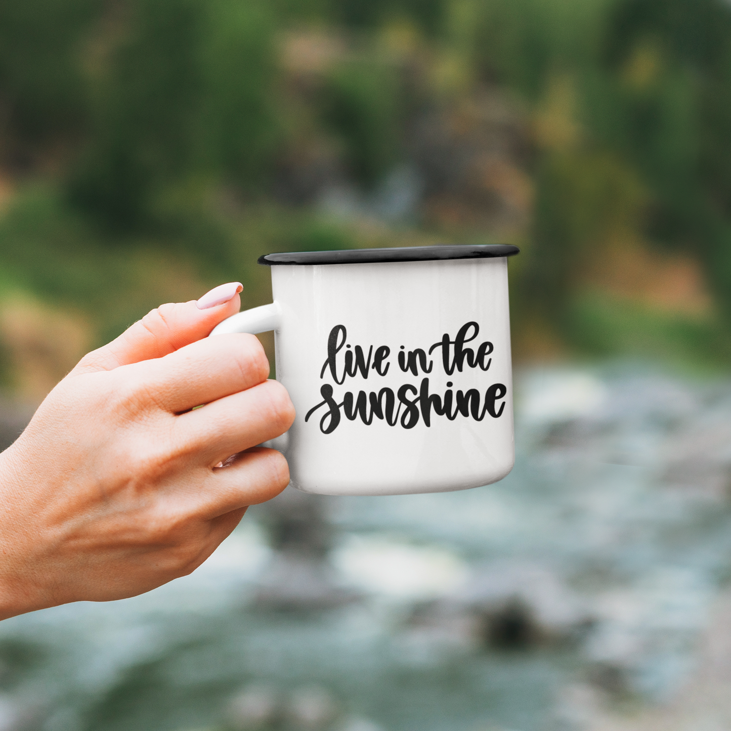 Live In The Sunshine Boho Mug