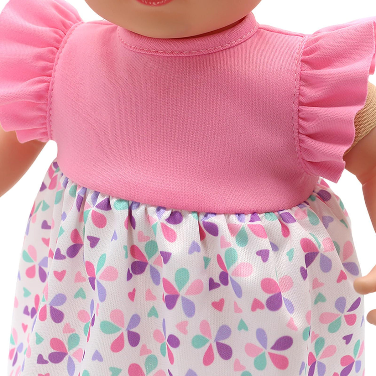 OTMOON 4 Pack Doll Clothes for 13-16 Inch Dolls – Dress Sets