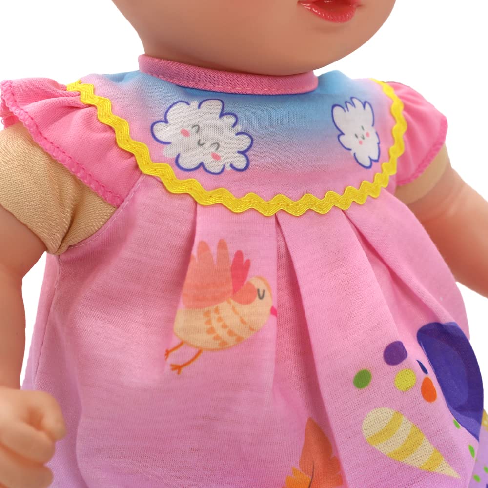 OTMOON 4 Pack Doll Clothes for 13-16 Inch Dolls – Dress Sets
