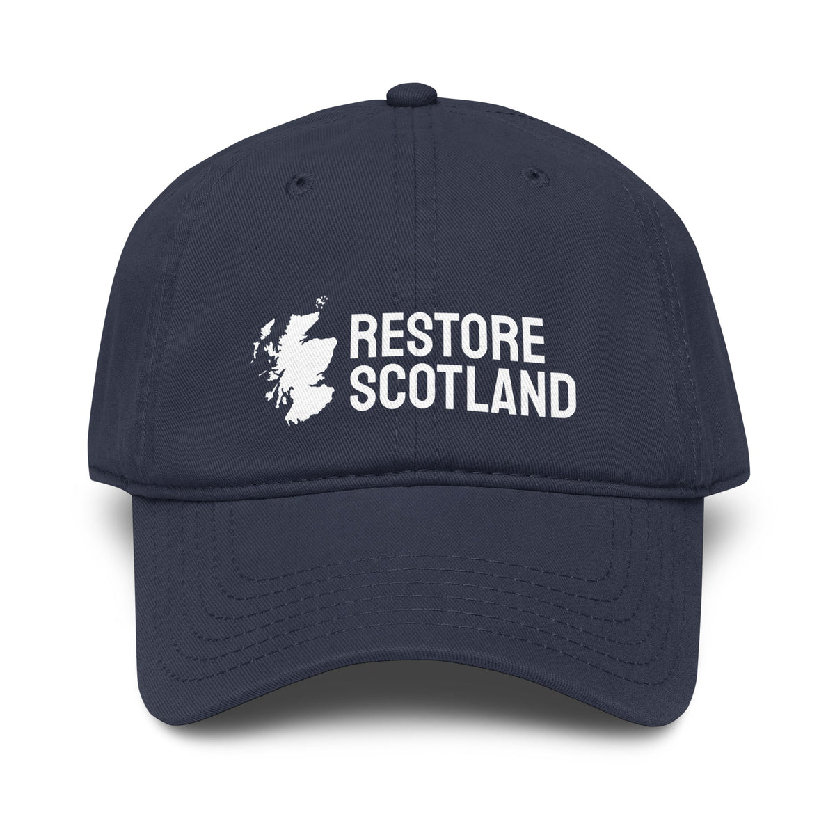 Restore Scotland Baseball Cap – Printed Classic Fit Restore Britain Party