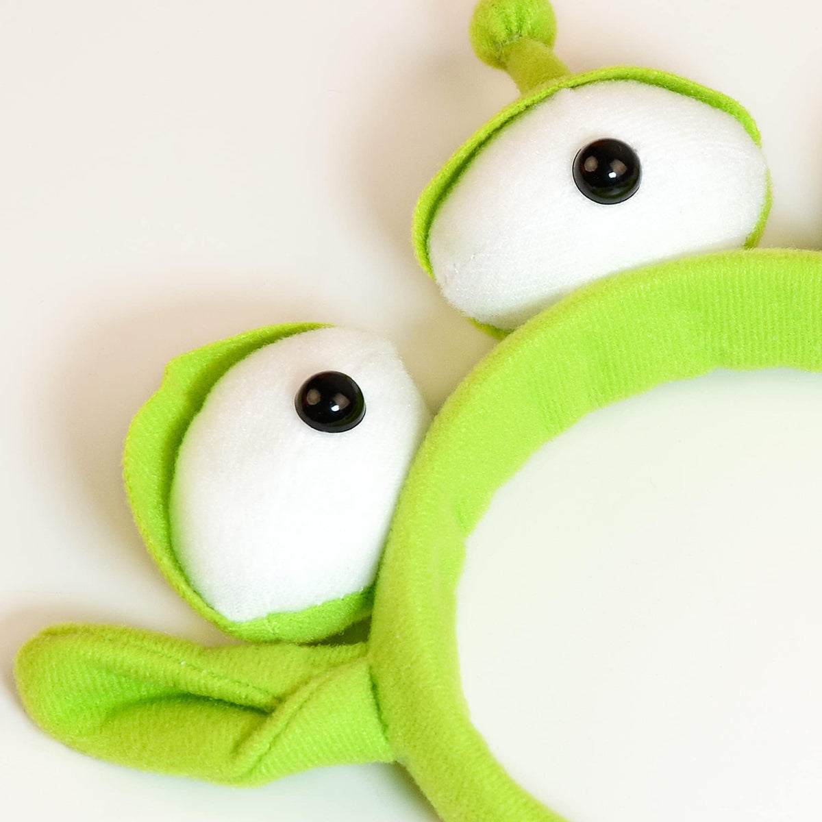 Oufegm Alien Headband - Three-Eyed Plush Kids Headwear for Party, Costume & Halloween
