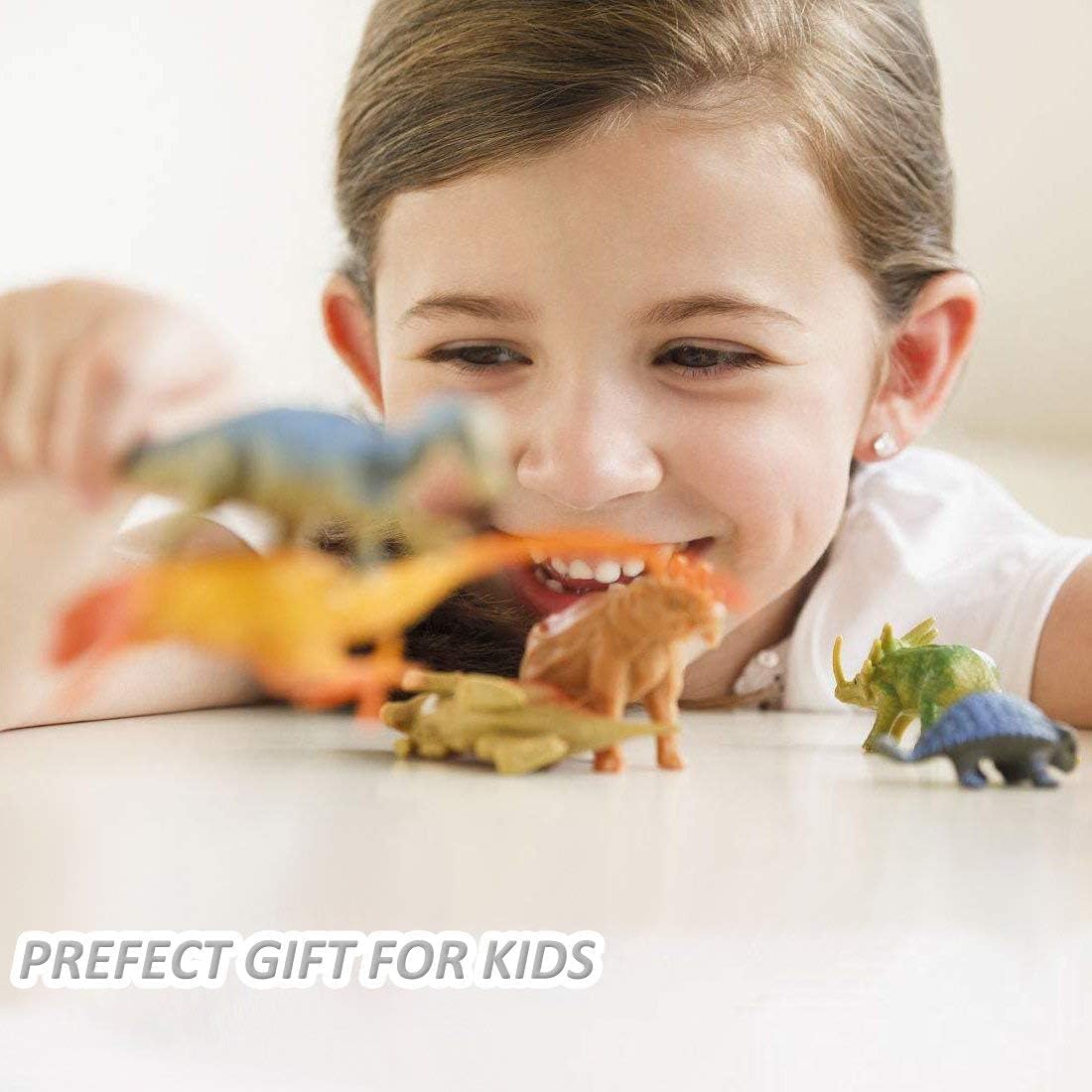 OuMuaMua 78-Pack Dinosaur Toys – T-Rex, Stegosaurus & More | Party Favors