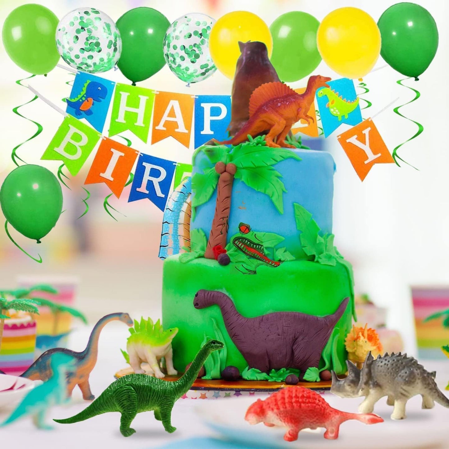 OuMuaMua 78-Pack Dinosaur Toys – T-Rex, Stegosaurus & More | Party Favors