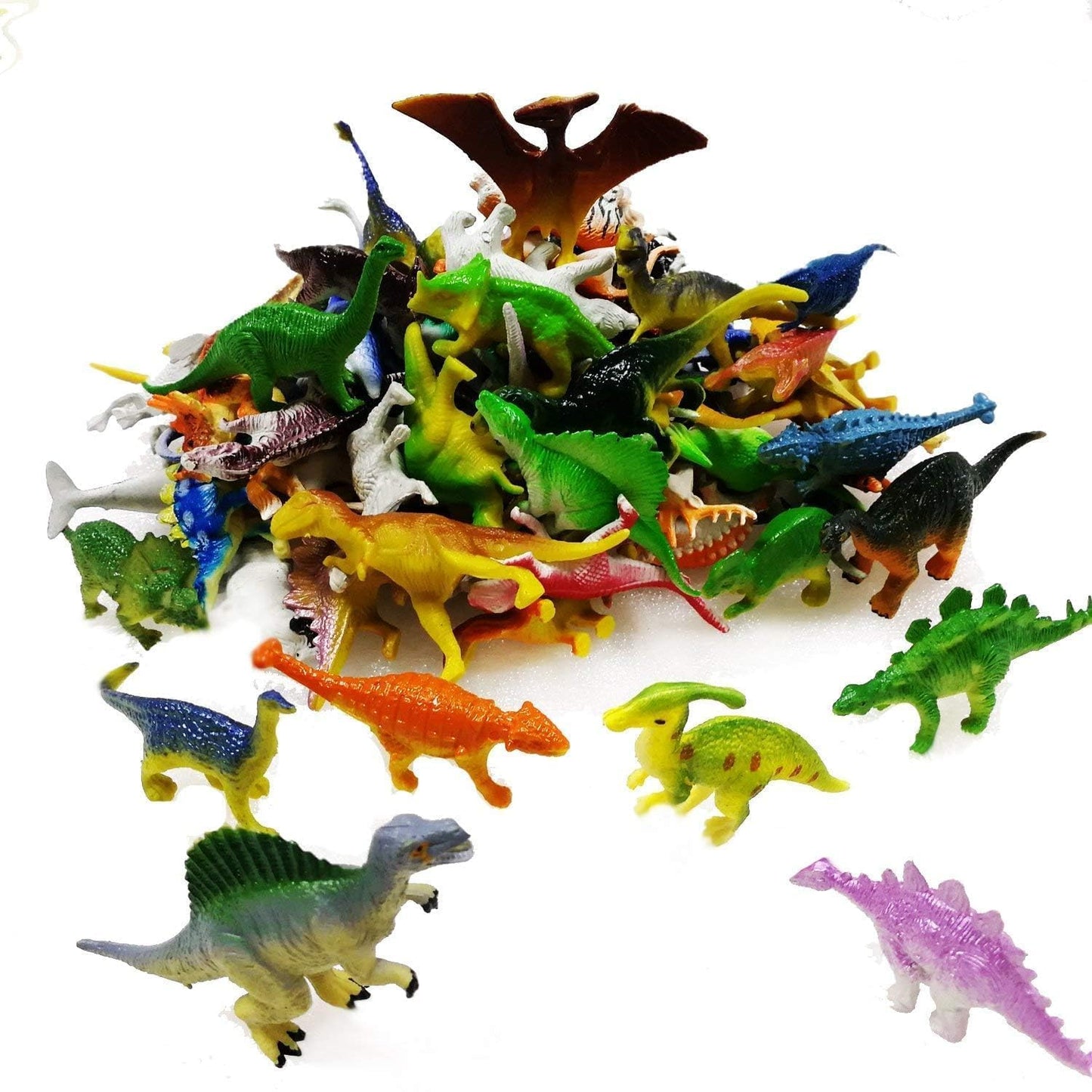 OuMuaMua 78-Pack Dinosaur Toys – T-Rex, Stegosaurus & More | Party Favors