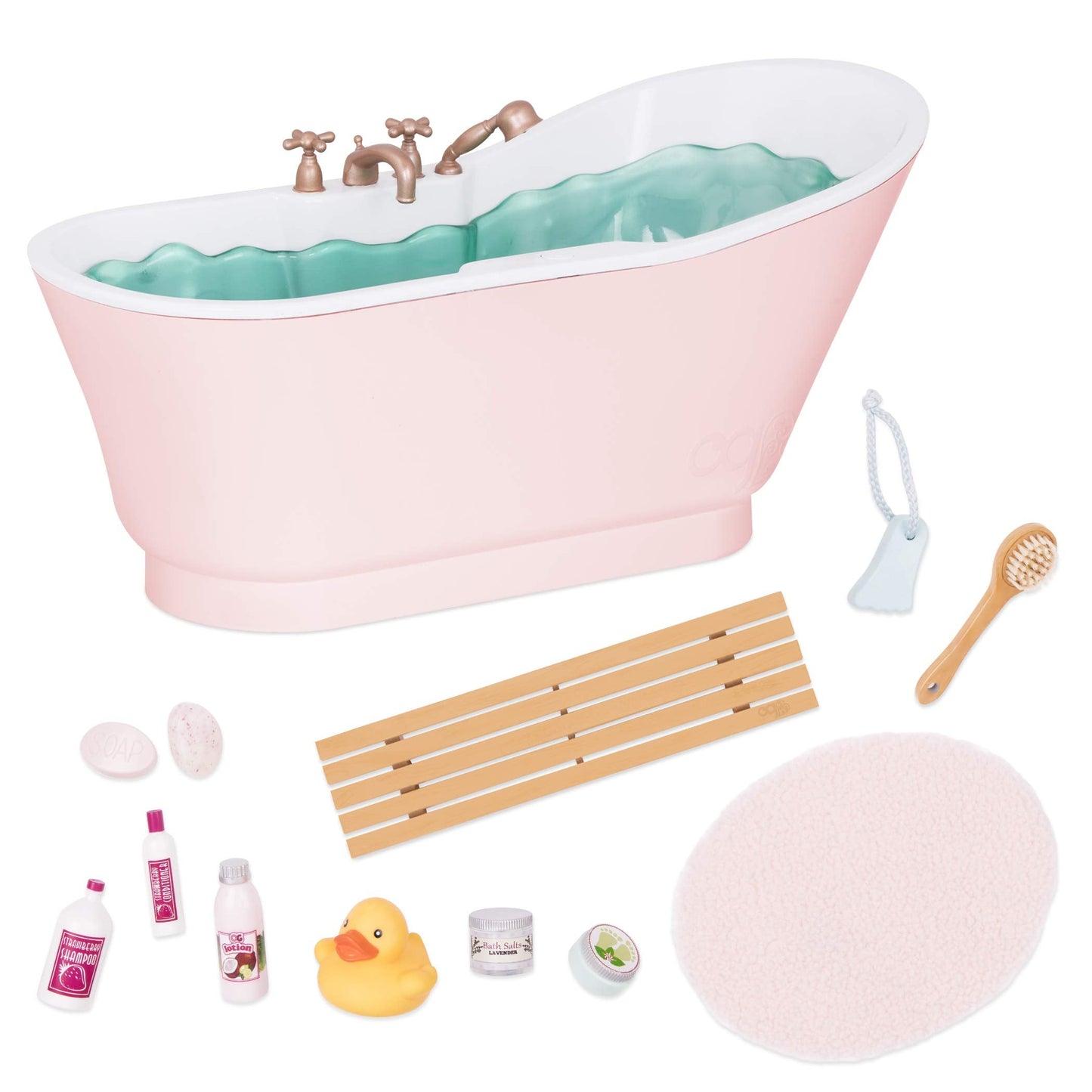 Our Generation Bath & Bubbles Deluxe Set for 18-Inch Dolls | 3+ Toy Accessories