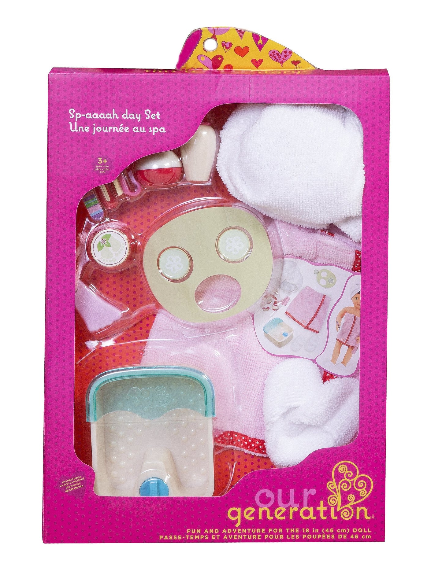 Our Generation Sp-Aaaah Day Spa Set for 18-Inch Dolls | Doll Spa Accessories by Battat